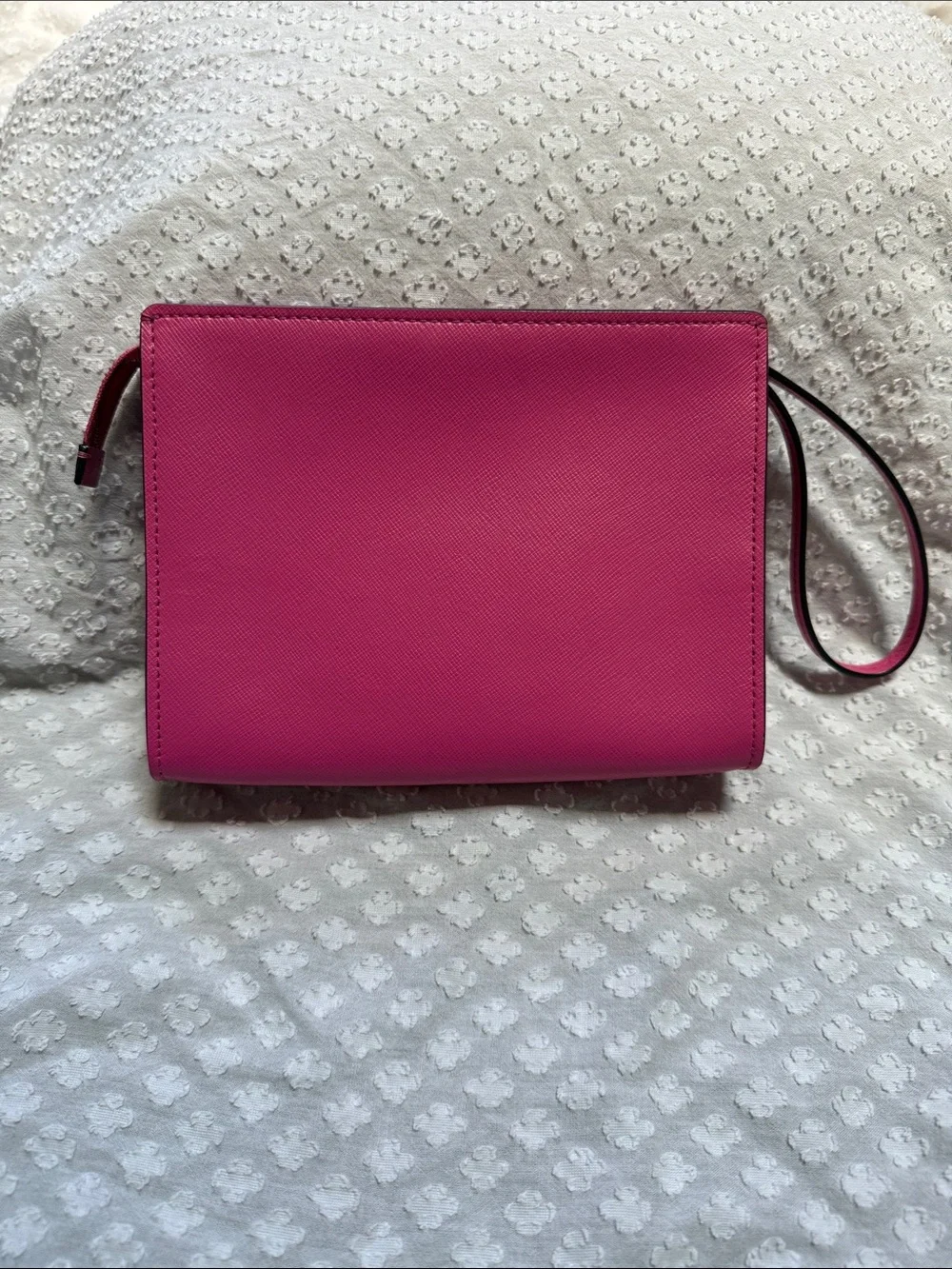 Kate Spade Pink Spencer Gussetted Wristlet